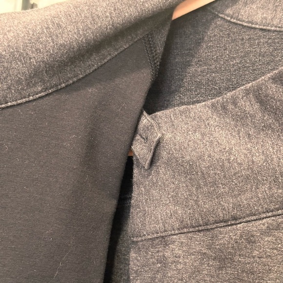 Lululemon Coast Wrap II Sweater Jacket Balletcore Athleisure Heathered Gray 6 - Picture 11 of 13